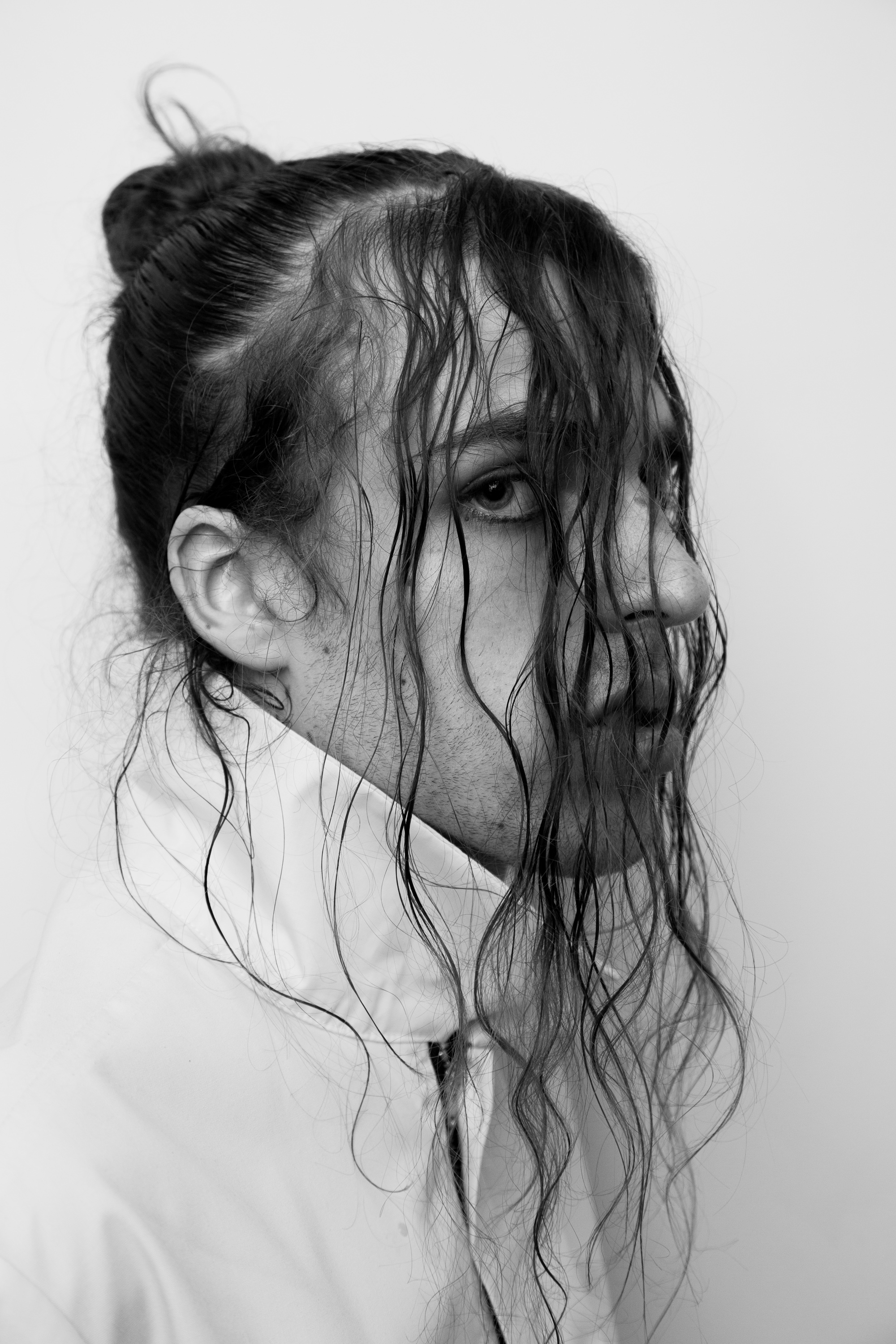 Mitchell Stepien Public School Simon Kahn Scott Jordan Hair Stylists Bushwick New York NYC Black and White