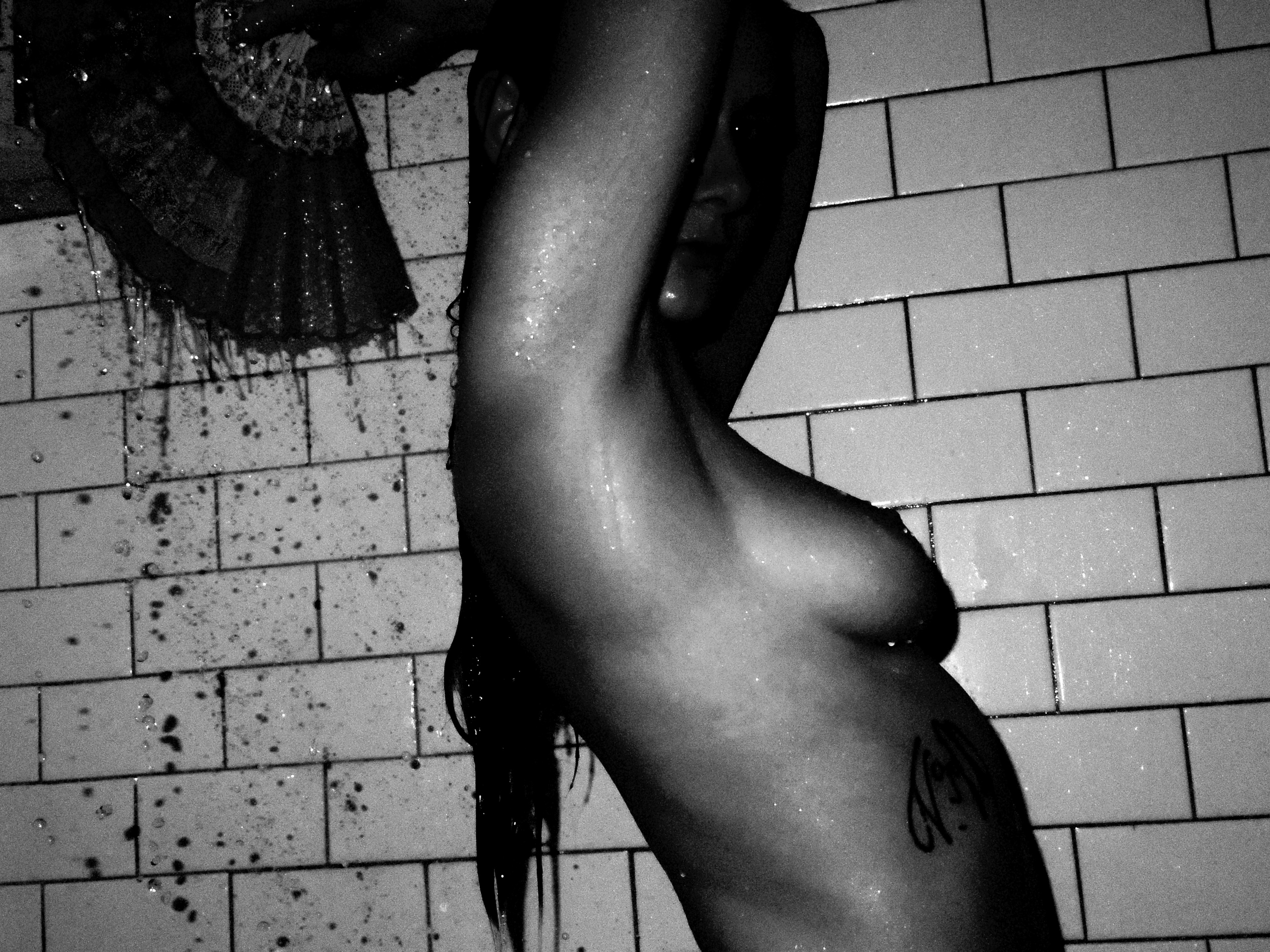 Anthea Page and Conor Dalton Soho New York City NYC Black and White