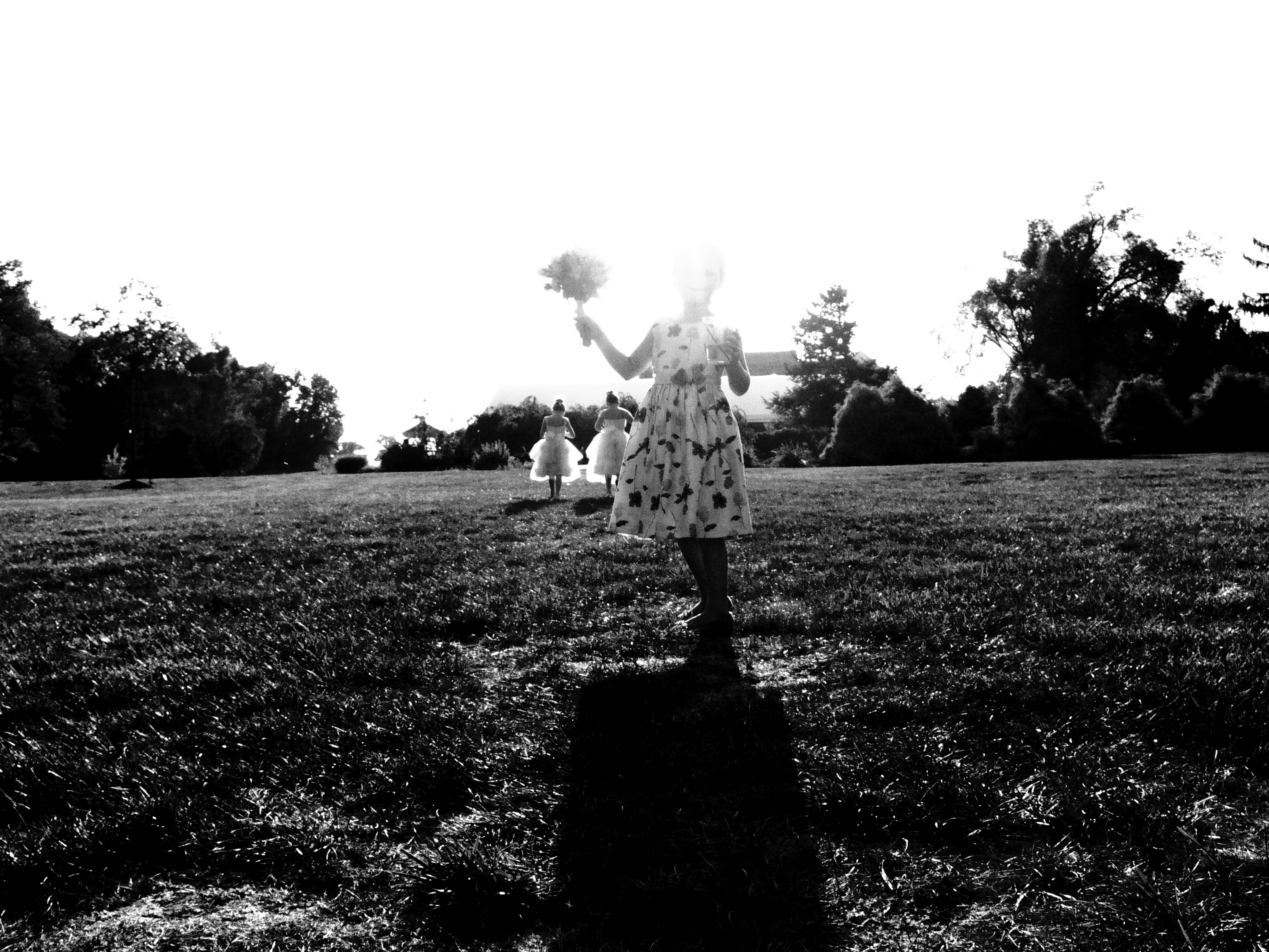 Flower girls Rural Pennsylvania